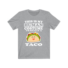 This Is My Human Costume I'm Really A Taco Shirt - taco print design