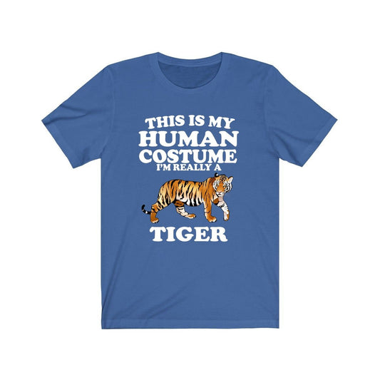This Is My Human Costume I'm Really A Tiger Shirt - tiger print design