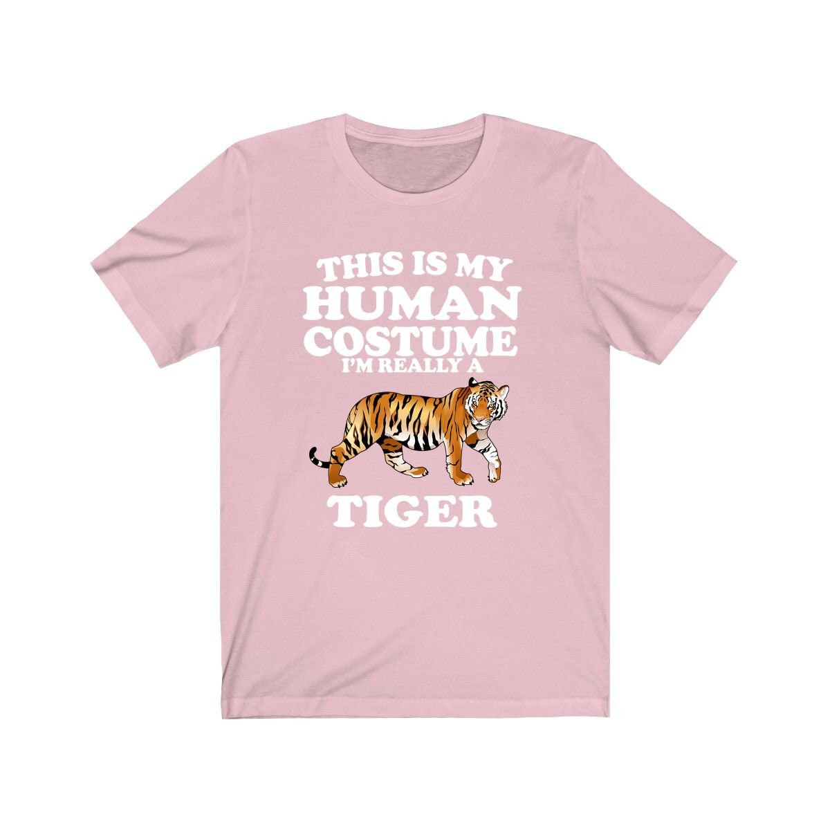 This Is My Human Costume I'm Really A Tiger Shirt, Tiger Lover Shirt, Tiger Shirt, Funny Tiger Gift, Animal Adult Kids Image 4