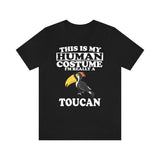 This Is My Human Costume I'm Really A Toucan Bird Shirt, Toucan Lover Shirt, Toucan Shirt, Funny Birding Gift, Animal Adult Kids Image 2