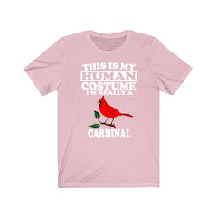Cardinal Bird Human Costume Shirt - cardinal print design