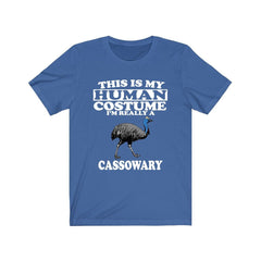 This is my human costume I am really a cassowary flightless bird tee