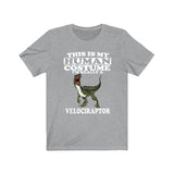 This Is My Human Costume I'm Really A Velociraptor Shirt, Dinosaur Lover Shirt, Velociraptor Shirt, Funny Dinosaur Gift, Animal Adult Kids Image 1