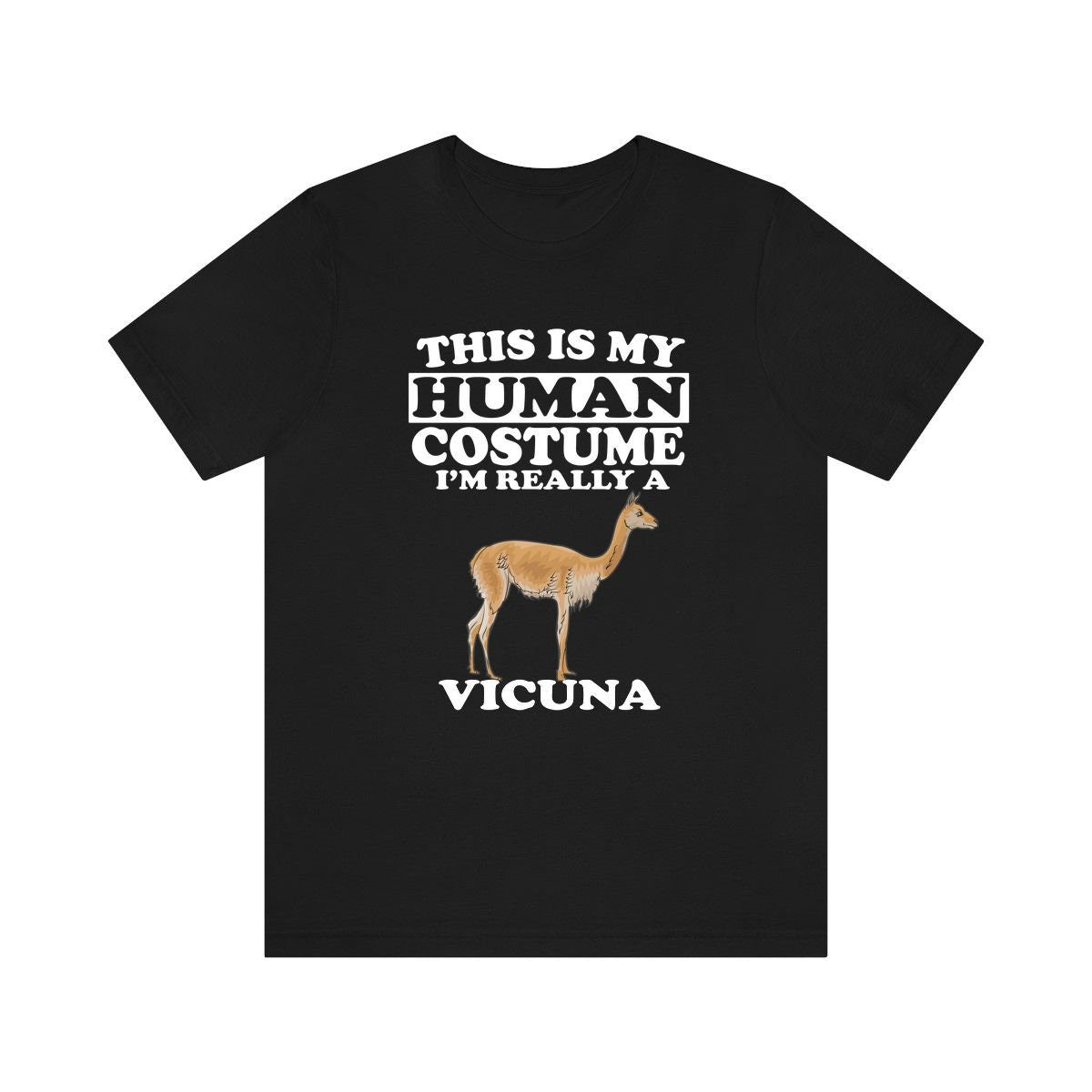 This Is My Human Costume I'm Really A Vicuna Shirt, Vicuna Lover Shirt, Vicuna Shirt, Funny Vicuna Gift, Animal Adult Kids Image 1