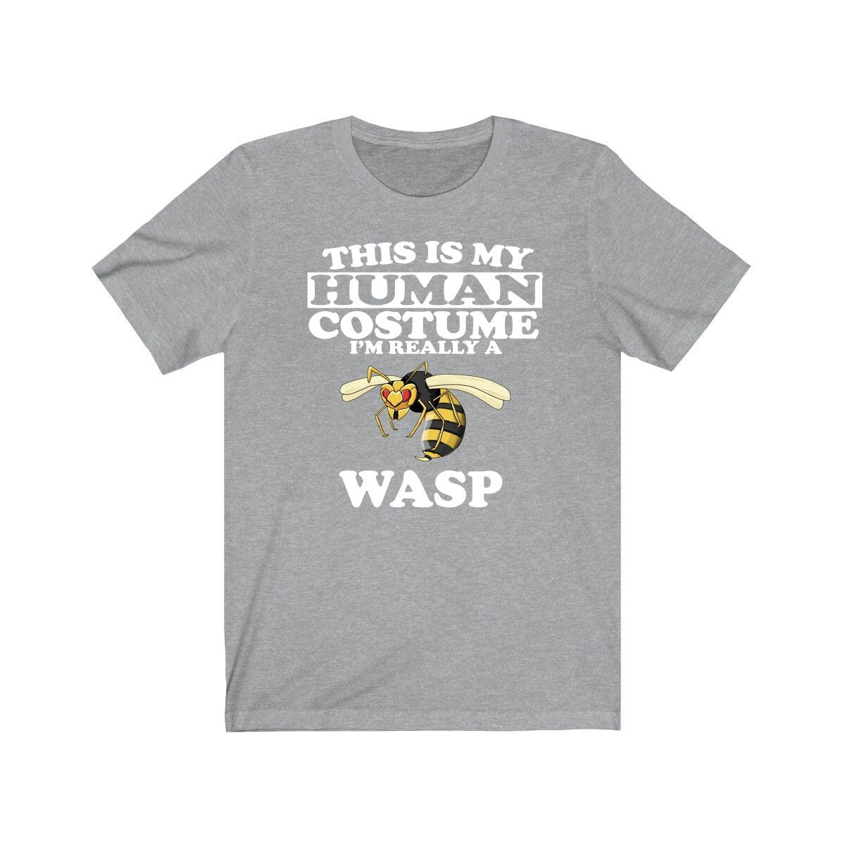 This Is My Human Costume I'm Really A Wasp Shirt, Wasp Lover Shirt, Wasp Shirt, Funny Wasp Gift, Animal Adult Kids Image 1