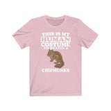 This Is My Human Costume I'm Really A Chipmunk Shirt, Chipmunk Lover Shirt, Chipmunk Shirt, Chipmunk Lover Gift, Animal Gift Image 4