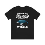 This Is My Human Costume I'm Really A Whale Shirt, Whale Lover Shirt, Whale Shirt, Funny Whale Gift, Animal Adult Kids Image 2