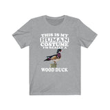 This Is My Human Costume I'm Really A Wood Duck Shirt, Wood Duck Lover Shirt, Wood Duck Shirt, Funny Duck Gift, Animal Adult Kids Image 1