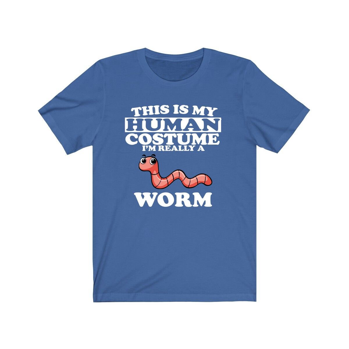 This Is My Human Costume I'm Really A Worm Shirt, Worm Lover Shirt, Worm Shirt, Funny Worm Gift, Animal Adult Kids Image 2