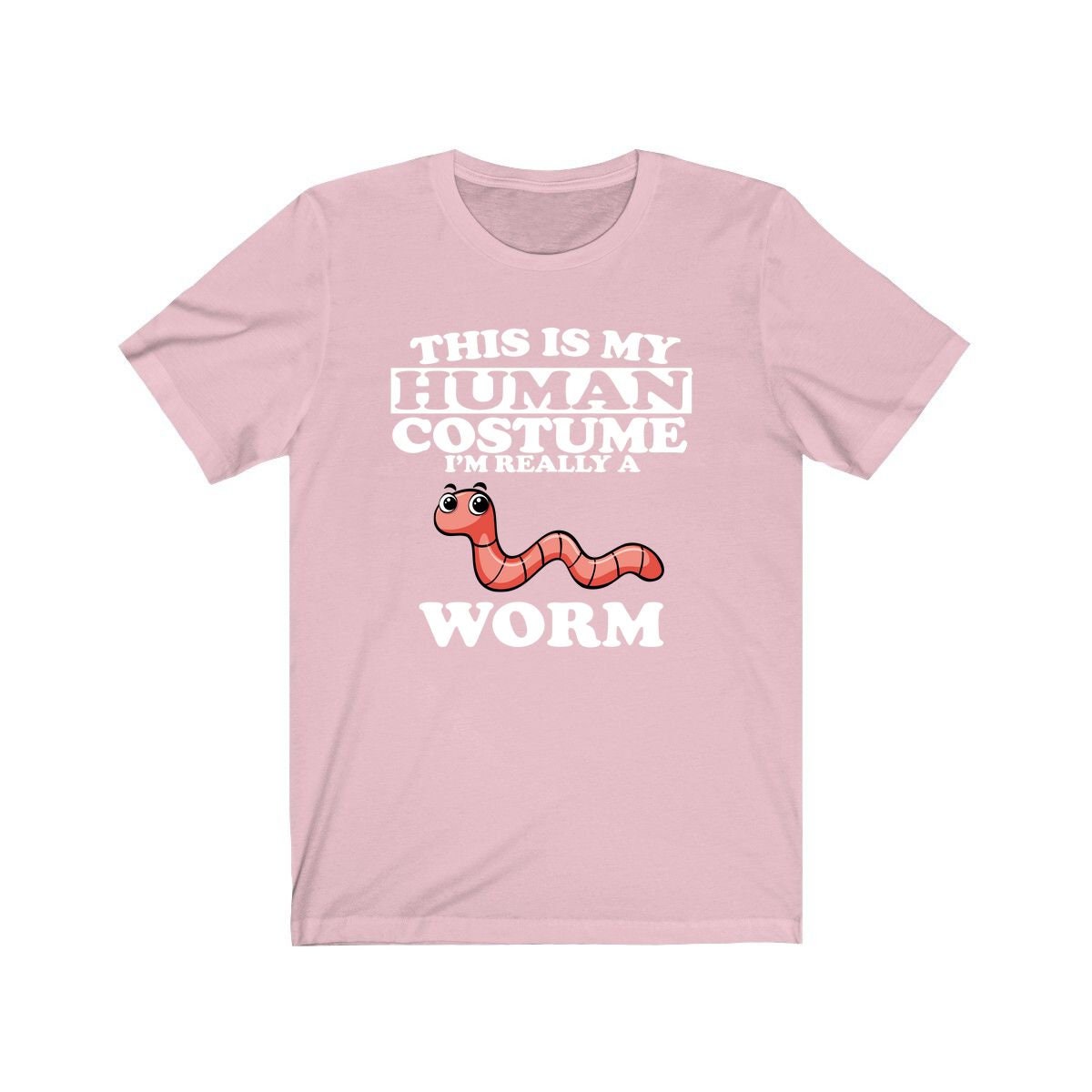 This Is My Human Costume I'm Really A Worm Shirt, Worm Lover Shirt, Worm Shirt, Funny Worm Gift, Animal Adult Kids Image 4