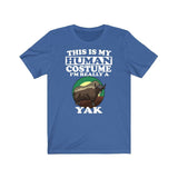 This Is My Human Costume I'm Really A Yak Shirt, Yak Lover Shirt, Yak Shirt, Funny Yak Gift, Animal Adult Kids Image 1