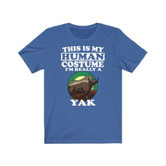 This Is My Human Costume I'm Really A Yak Shirt - yak print design