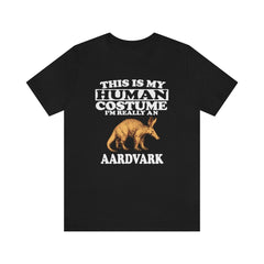 This Is My Human Costume I'm Really An Aardvark Shirt - aardvark print design