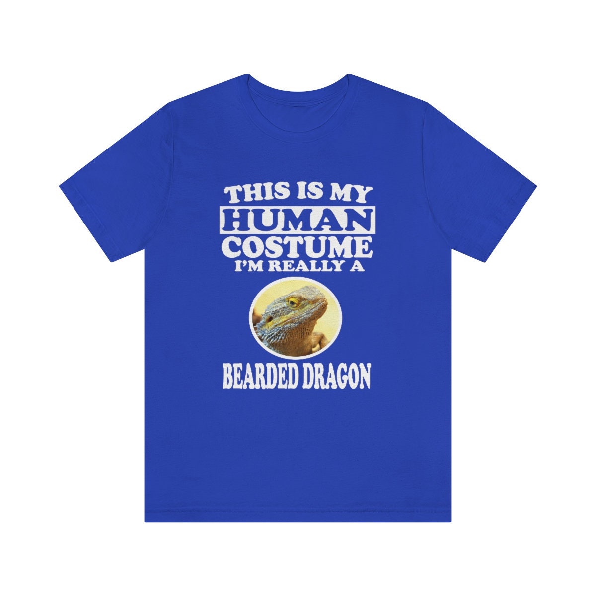 This Is My Human Costume I'm Really A Bearded Dragon Shirt, Bearded Dragon Lover Shirt, Bearded Dragon Shirt, Animal Adult Kids Image 4