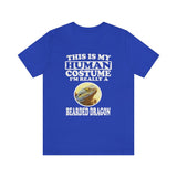 This Is My Human Costume I'm Really A Bearded Dragon Shirt, Bearded Dragon Lover Shirt, Bearded Dragon Shirt, Animal Adult Kids Image 4