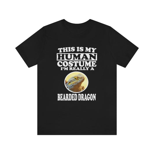 This Is My Human Costume I'm Really A Bearded Dragon Shirt - Bearded Dragon print