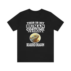 This Is My Human Costume I'm Really A Bearded Dragon Shirt, Bearded Dragon Lover Shirt, Bearded Dragon Shirt, Animal Adult Kids Image 1