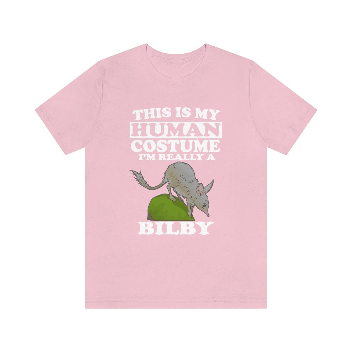 This Is My Human Costume I'm Really A Bilby Shirt, Bilby Lover Shirt, Bilby Shirt, Funny Bilby Gift, Animal Adult Kids Image 3