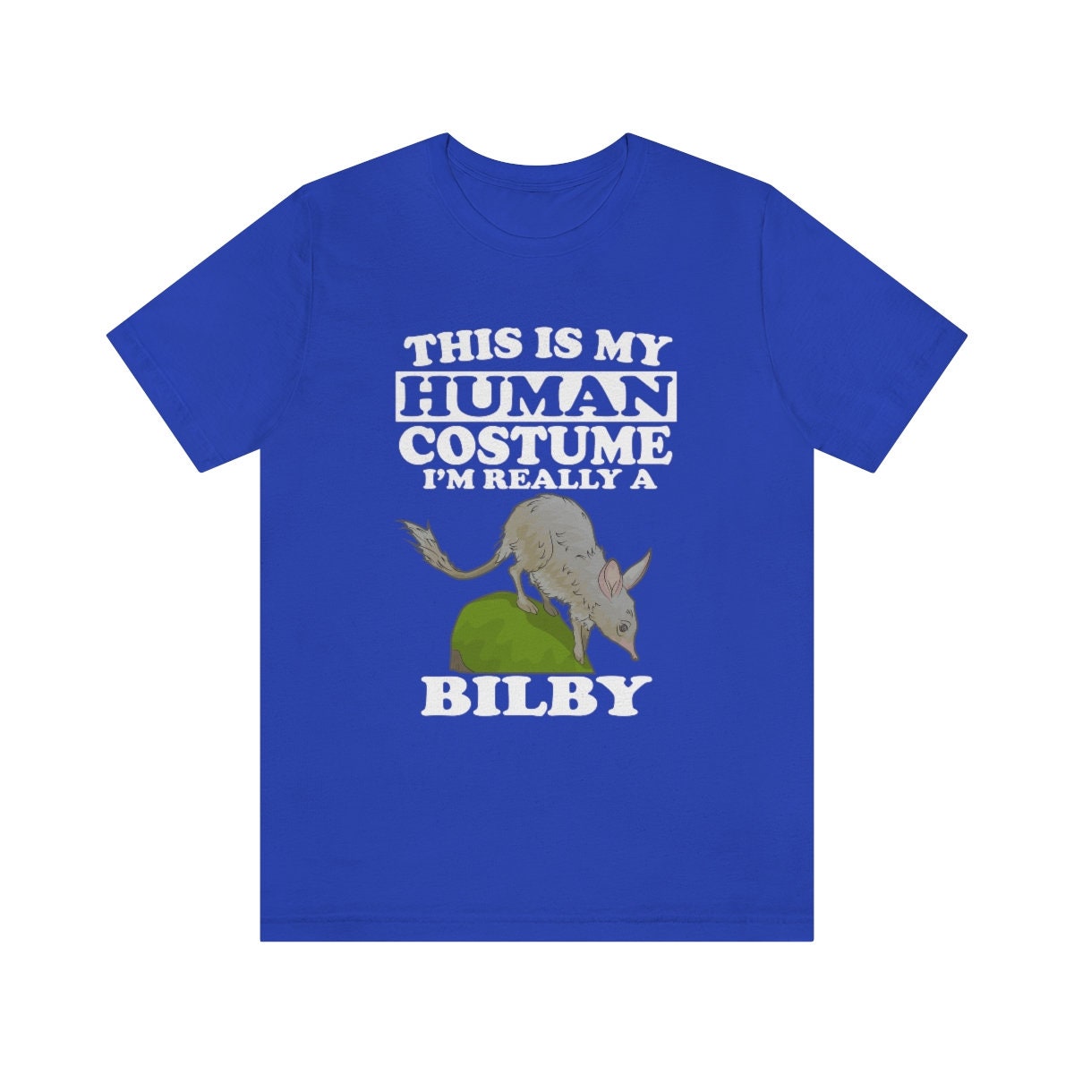 This Is My Human Costume I'm Really A Bilby Shirt, Bilby Lover Shirt, Bilby Shirt, Funny Bilby Gift, Animal Adult Kids Image 4