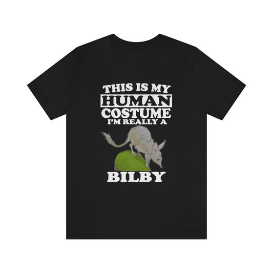 This Is My Human Costume I'm Really A Bilby Shirt - bilby print design