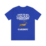 This Is My Human Costume I'm Really A Caribou Shirt, Caribou Lover Shirt, Caribou Shirt, Funny Caribou Gift, Animal Adult Kids Image 4