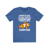 This Is My Human Costume I'm Really A Clownfish Shirt, Clownfish Lover Shirt, Clownfish Shirt, Clownfish Lover Gift, Animal Gift Image 2
