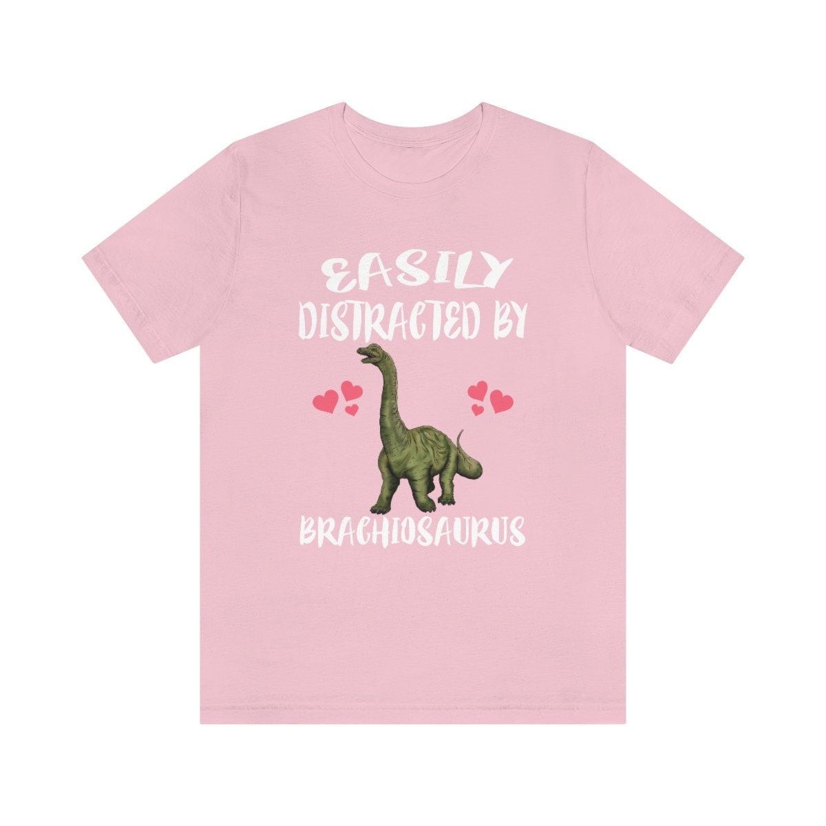 Easily Distracted By Brachiosaurus Dinosaur, Brachiosaurus Lover Shirt, Dinosaur Gift, Dinosaur Shirt, Adult Toddler Kids Gift T-Shirt Image 4