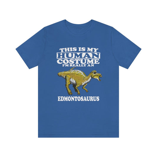 This Is My Human Costume I'm Really An Edmontosaurus Shirt - Edmontosaurus print design