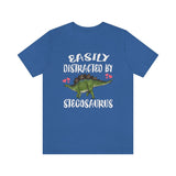 Easily Distracted By Stegosaurus Shirt, Stegosaurus Lover Shirt, Dinosaur shirt, Dinosaur Lover Gift Animal Adult Toddler Kids Gift T-Shirt Image 3