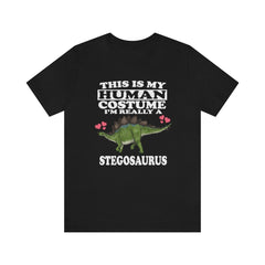 This Is My Human Costume I'm Really A Stegosaurus Shirt - Stegosaurus print design