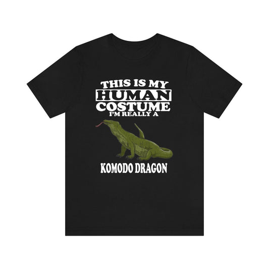 This Is My Human Costume I'm Really A Komodo Dragon Shirt - Komodo Dragon print