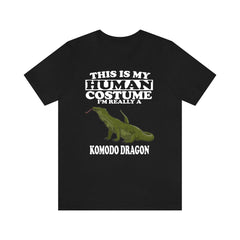 This Is My Human Costume I'm Really A Komodo Dragon Shirt - Komodo Dragon print