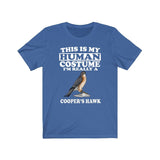 This Is My Human Costume I'm Really A Cooper's Hawk Shirt, Hawk Lover Shirt, Birding Shirt, Bird Lover Gift, Animal Gift Image 2