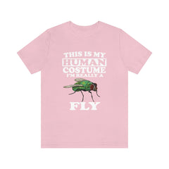 This Is My Human Costume I'm Really A Fly T-Shirt - fly print design