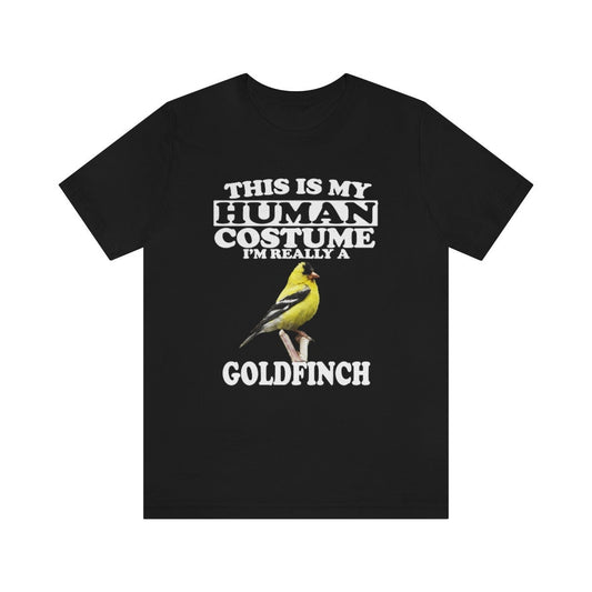 Goldfinch Human Costume Shirt - goldfinch print design