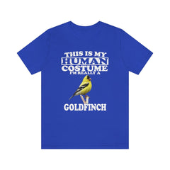 Goldfinch Human Costume Shirt - goldfinch print design