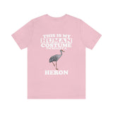 This Is My Human Costume I'm Really A Heron Bird Shirt, Heron Lover Shirt, Heron Shirt, Funny Bird Gift, Animal Adult Kids Image 3