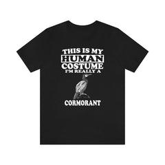 This Is My Human Costume I'm Really A Cormorant T-Shirt - cormorant print design