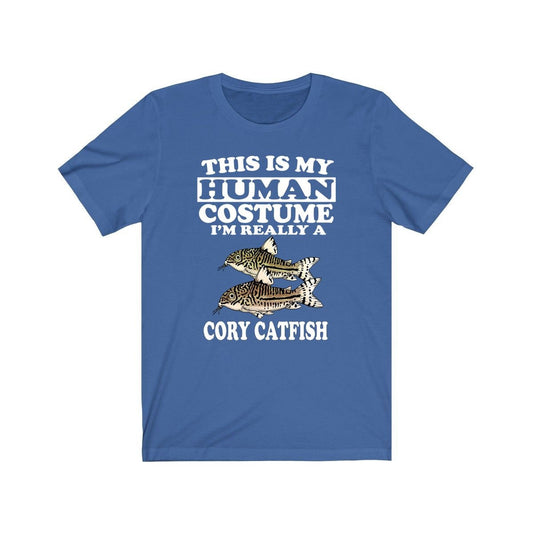 This Is My Human Costume I'm Really A Cory Catfish Shirt - cory catfish print