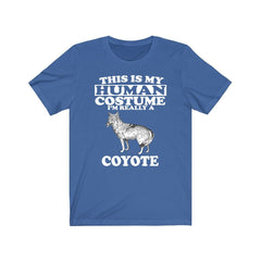 This Is My Human Costume I'm Really A Coyote Shirt - coyote print design