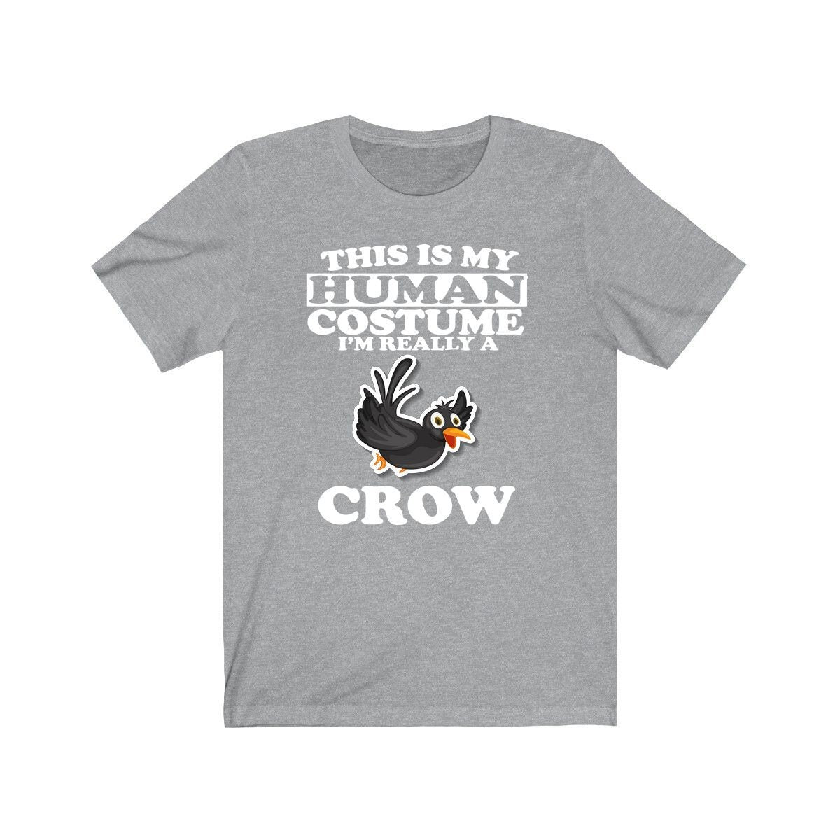 This Is My Human Costume I'm Really A Crow Bird Shirt, Crow Lover Shirt, Birding Shirt, Crow Lover Gift, Animal Gift Image 3