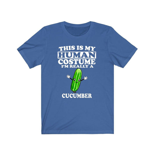 This Is My Human Costume I'm Really A Cucumber Shirt - cucumber print design