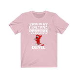 This Is My Human Costume I'm Really A Devil Shirt, Funny Cute Devil Shirt Image 4