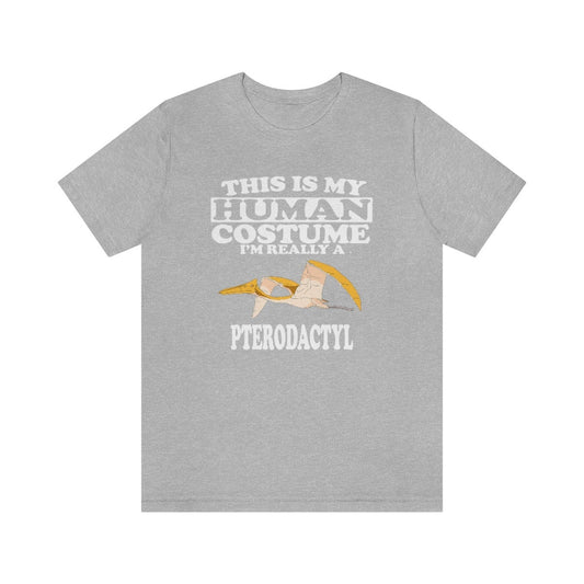 This Is My Human Costume I'm Really A Pterodactyl Dinosaur Shirt, Pterodactyl Lover Shirt, Dinosaur Shirt, Funny Pterodactyl Animal Shirt Image 2