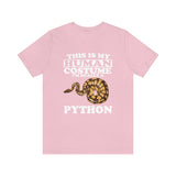 This Is My Human Costume I'm Really A Python Snake Shirt, Python Lover Shirt, Python Shirt, Funny Snake Gift Animal Shirt Image 3