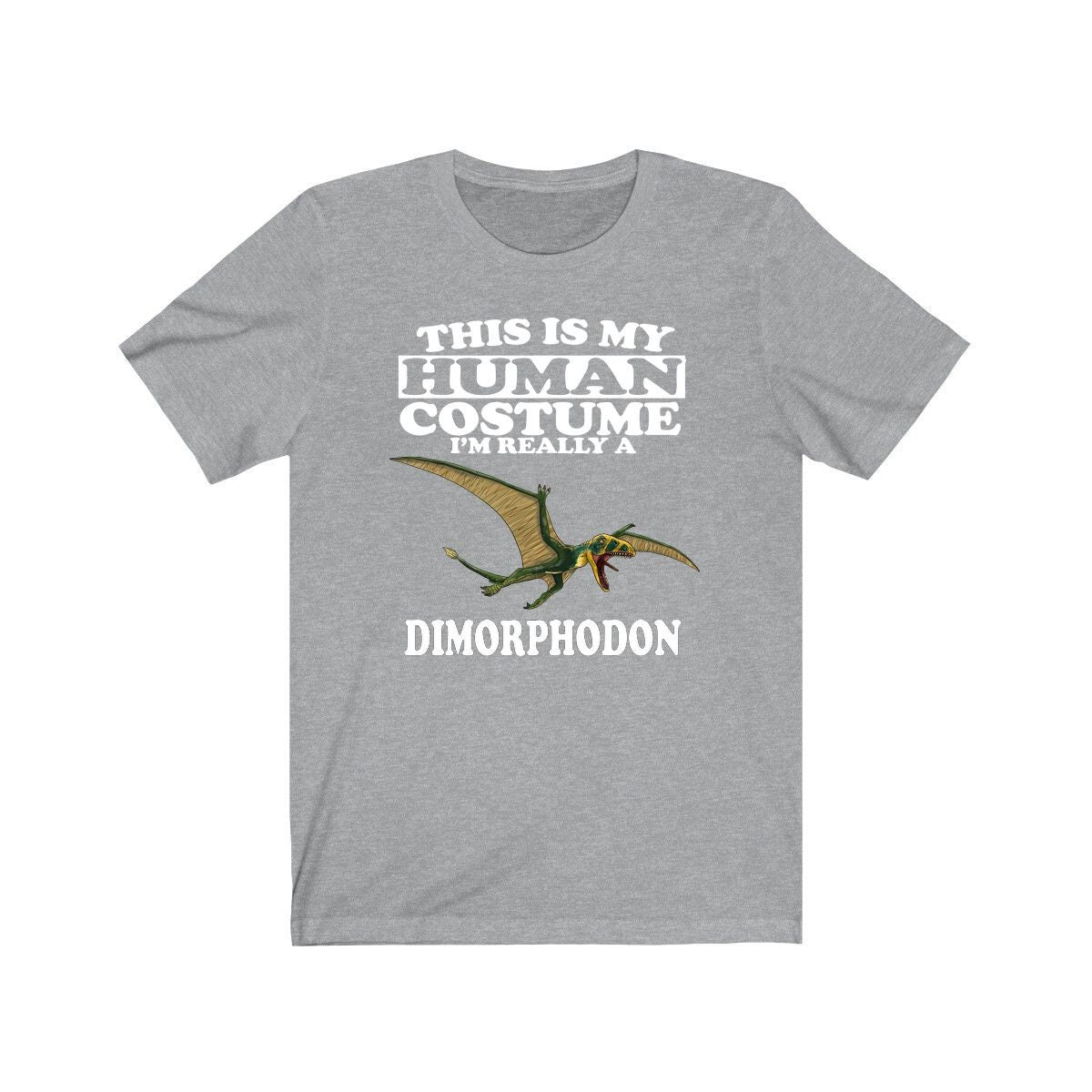 This Is My Human Costume I'm Really A Dimorphodon Dinosaur Shirt, Dimorphodon Lover Shirt, Dinosaur Shirt, Dinosaur Gift, Animal Gift Image 1