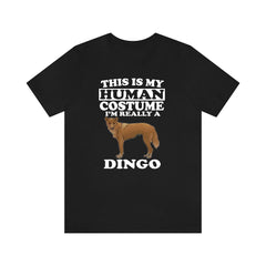 This Is My Human Costume I'm Really A Dingo Dog Shirt - dingo print design