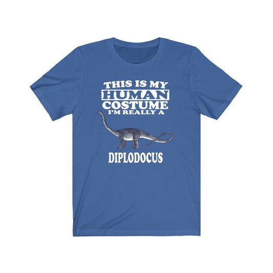 This Is My Human Costume I'm Really A Diplodocus Dinosaur Shirt, Diplodocus Lover Shirt, Dinosaur Shirt, Dinosaur Gift, Animal Gift Image 2