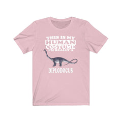 This Is My Human Costume I'm Really A Diplodocus Shirt - Diplodocus print design