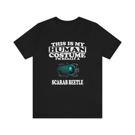 This Is My Human Costume I'm Really A Scarab Beetle Shirt - scarab beetle print design